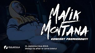 Bilety na koncert Malik Montana | Koncert premierowy w Warszawie - 11-10-2019