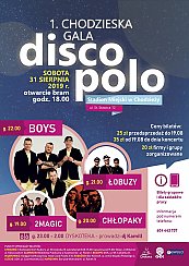Bilety na koncert 1. CHODZIESKA GALA DISCO POLO w Chodzieży - 31-08-2019