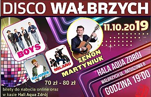 Bilety na koncert Disco Wałbrzych 2019 - 11-10-2019