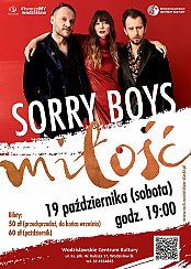 Bilety na koncert Sorry Boys w WCK w Wodzisławiu-Śląskim - 19-10-2019