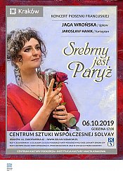 Bilety na koncert "Srebrny jest Paryż" - koncert piosenki francuskiej w Krakowie - 06-10-2019