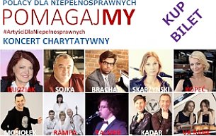 Bilety na koncert Artyści dla niepełnosprawnych - koncert charytatywny w Warszawie - 12-09-2019