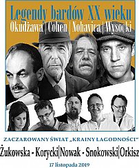 Bilety na koncert Legendy bardów XX wieku w Warszawie - 17-11-2019