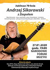 Bilety na koncert Jubileusz 70-lecia | Andrzej Sikorowski z Zespołem - Wrocław - 27-01-2020