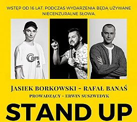 Bilety na koncert STAND UP w NDK! Jasiek Borkowski - Rafał Banaś - 30-10-2019