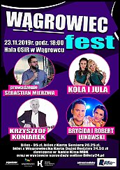 Bilety na koncert WĄGROWIEC FEST 2019 - 23-11-2019