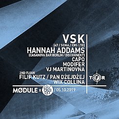 Bilety na koncert Module x Disconnekt Berlin pres. VSK, Hannah Addams we Wrocławiu - 05-10-2019
