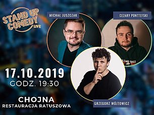 Bilety na koncert Stand-Up Chojna: Juszczak, Wójtowicz, Ponttefski - 17-10-2019