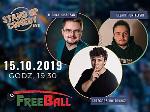 Bilety na koncert Stand-Up Szczecin- Prawobrzeże: Juszczak, Wójtowicz, Ponttefski - 15-10-2019