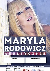 Bilety na koncert Maryla Rodowicz akustycznie w Andrychowie - 26-10-2019