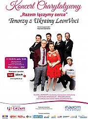 Bilety na koncert Charytatywny Tenorów z Ukrainy LeonVoci "Razem łączymy serca!" w Radomiu - 11-10-2019