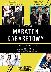 Bilety na kabaret I Łukowski Maraton Kabaretowy w Łukowie - 10-11-2019