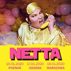 Bilety na koncert NETTA w Warszawie - 18-01-2020