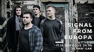 Bilety na koncert Signal from Europa w Gdańsku - 17-10-2019