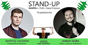 Bilety na koncert Stand-up Przylasek - Bartosz Zalewski &amp; Damian Skóra &amp; Jaksa - 19-10-2019