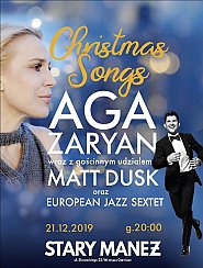 Bilety na koncert Aga Zaryan - Christmas Songs: Aga Zaryan wraz z gościnnym udziałem Matt Dusk oraz European Jazz Sextet w Gdańsku - 21-12-2019