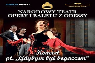 Bilety na koncert Narodowy Teatr Opery i Baletu z Odessy-"Gdybym był bogaczem" w Gdańsku - 24-11-2019