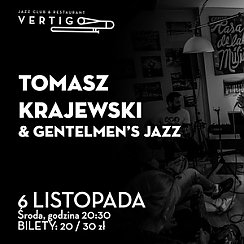 Bilety na koncert Tomasz Krajewski & Gentelmen's Jazz we Wrocławiu - 06-11-2019
