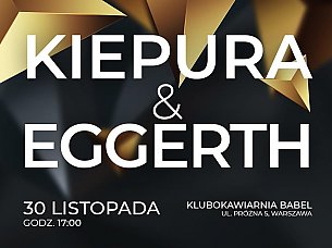 Bilety na koncert Kiepura &amp; Eggerth - Arie operetkowe, duety i piosenki w Warszawie - 30-11-2019