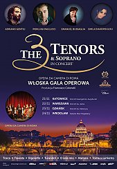 Bilety na koncert The 3 Tenors & Soprano - Włoska Gala Operowa w Szczecinie - 25-11-2019