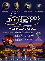 Bilety na koncert The 3 Tenors &amp; Soprano - Włoska Gala Operetkowa w Międzyzdrojach - 25-03-2019