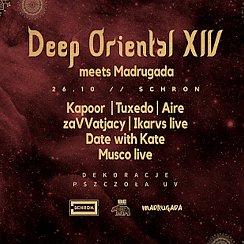 Bilety na koncert Deep Oriental XIV meets Madrugada w Poznaniu - 26-10-2019