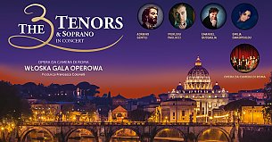 Bilety na koncert The 3 Tenors & Soprano - Włoska Gala Operowa w Szczecinie - 25-11-2019