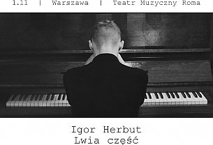 Bilety na koncert Igor Herbut Lwia Część w Warszawie - 01-11-2019