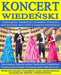 Bilety na koncert Wiedeński - Największe przeboje Johanna Straussa, najpiękniejsze arie i duety w Jarocinie - 20-10-2019