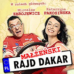 Bilety na spektakl MAŁŻEŃSKI RAJD DAKAR - Poznań - 02-10-2021