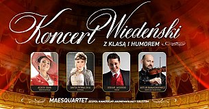 Bilety na koncert Wiedeński z Klasą i Humorem - Niezwykła, kameralna uczta wspaniałej muzyki, klasy i humoru w Kaliszu - 04-12-2021