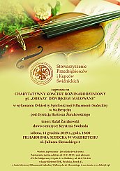 Bilety na koncert Wydarzenie zewnętrzne - CHARYTATYWNY KONCERT BOŻONARODZENIOWY "Obrazy dźwiękiem malowane" w Wałbrzychu - 14-12-2019