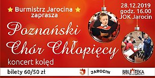 Bilety na koncert Kolęd - Poznański Chór Chłopięcy w Jarocinie - 28-12-2019