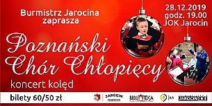 Bilety na koncert Kolęd - Poznański Chór Chłopięcy dodatkowy koncert  w Jarocinie - 28-12-2019