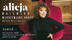 Bilety na koncert Alicja Majewska - Żyć się chce | Toruń - 26-01-2020