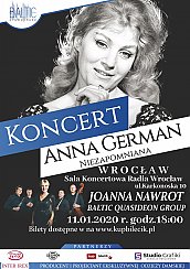 Bilety na koncert Anna German - Niezapomniana - Koncert Piosenek Anny German we Wrocławiu - 11-01-2020