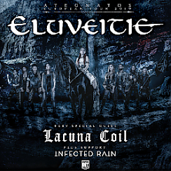 Bilety na koncert Eluveitie+ Lacuna Coil + Infected Rain w Krakowie - 10-12-2019
