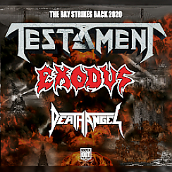 Bilety na koncert Testament, Exodus, Death Angel we Wrocławiu - 19-02-2020