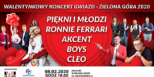 Bilety na koncert Walentynkowy Koncert Gwiazd w Zielonej Górze - 08-02-2020