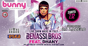 Bilety na koncert Benassi Bros feat. Dhany - Bunny Club &amp; Bowling w Wąbrzeźnie - 07-12-2019