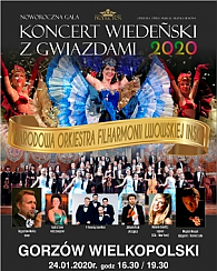 Bilety na koncert WIEDEŃSKI Z GWIAZDAMI 2020 VIVA WIEDEŃ – VIVA BROADWAY w Gorzowie Wielkopolskim - 24-01-2020