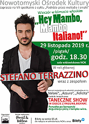 Bilety na koncert STEFANO TERRAZZINO wraz z zespołem w Nowym Tomyślu - 29-11-2019
