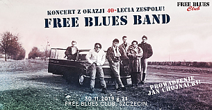 Bilety na koncert Free Blues Band - 40-lecie zespołu w Szczecinie - 30-11-2019