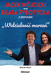 Bilety na koncert Jacek Wójcicki i Beata Rybotycka - "Widzialność marzeń" w Jeleniej Górze - 18-12-2019