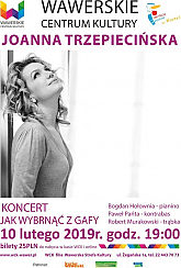 Bilety na koncert Joanna Trzepiecińska - koncert "Jak wybrnąć z gafy" w Łodzi - 31-12-2019