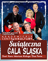 Bilety na koncert Świąteczna Gala Śląska w Częstochowie - 21-12-2019