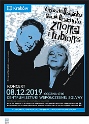 Bilety na koncert "Agnieszka Osiecka, Marek Grechuta-znane i lubiane" - koncert w Krakowie - 08-12-2019