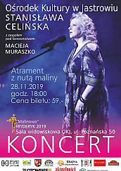 Bilety na koncert "Atrament z nutą maliny"- Stanisława Celińska z zespołem pod kierownictwem Macieja Muraszko w Jastrowiu - 28-11-2019