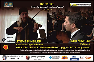 Bilety na koncert Steve Kindler - Moniuszko i Komeda na skrzypce 9 strunowe - Koncert Steve Kindler - Moniuszko i Komeda na skrzypce 9 strunowe w Toruniu - 07-12-2019