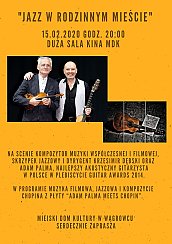 Bilety na koncert Adam Palma (W. Brytania) i Krzesimir Dębski + kwartet smyczkowy w Wągrowcu - 15-02-2020